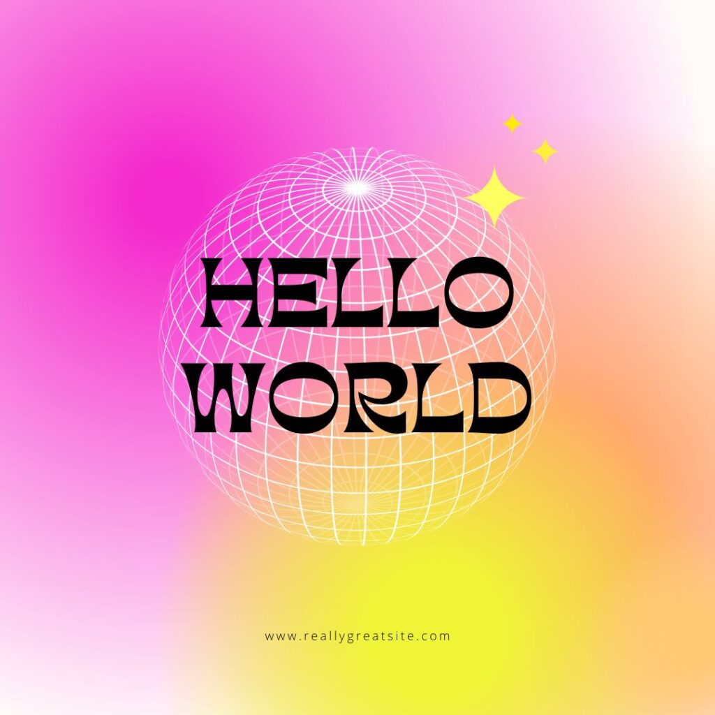 hello world